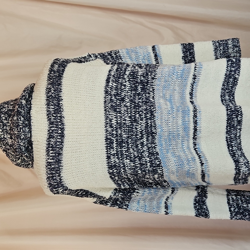 Free People Beach Slouchy Sweater Dress Women's Small Cowl Neck Heavy Coastal - Picture 4 of 9